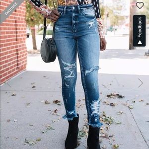 Kancan Signature Ultra High Ankle Skinny Jeans 29